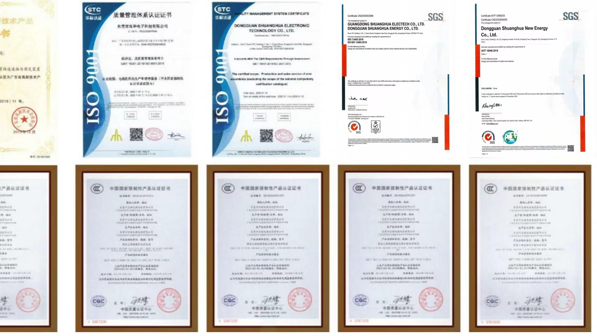 Certificates