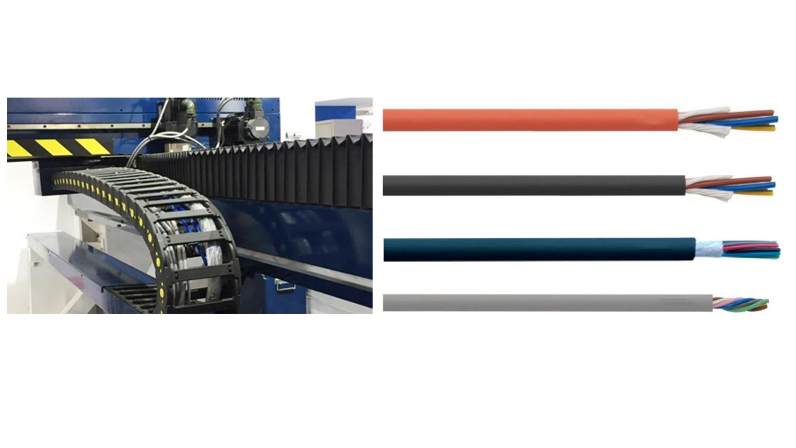 工业 / 机器人高柔性拖链电缆（TRVV 等）